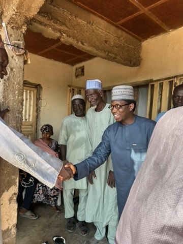 Greeting a community member