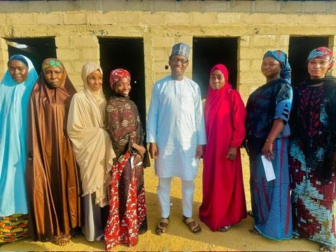 Meeting with women in the community